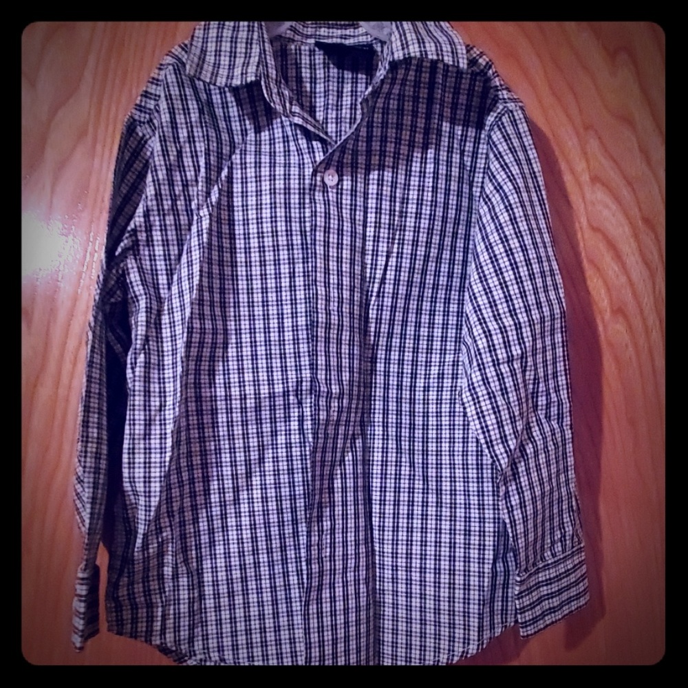 Boys button up shirt